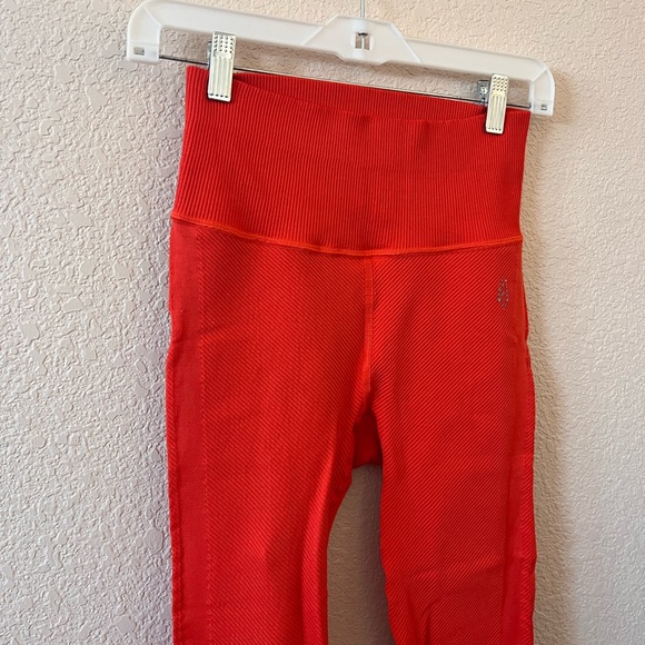 Free People Movement Free Throw Leggings in the "Ripe Persimmon" - Picture 5 of 11